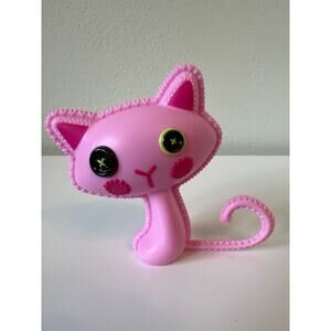 Lalaloopsy Doll Jewel Sparkles Pink Pet Persian Cat 3" 2009 MGA